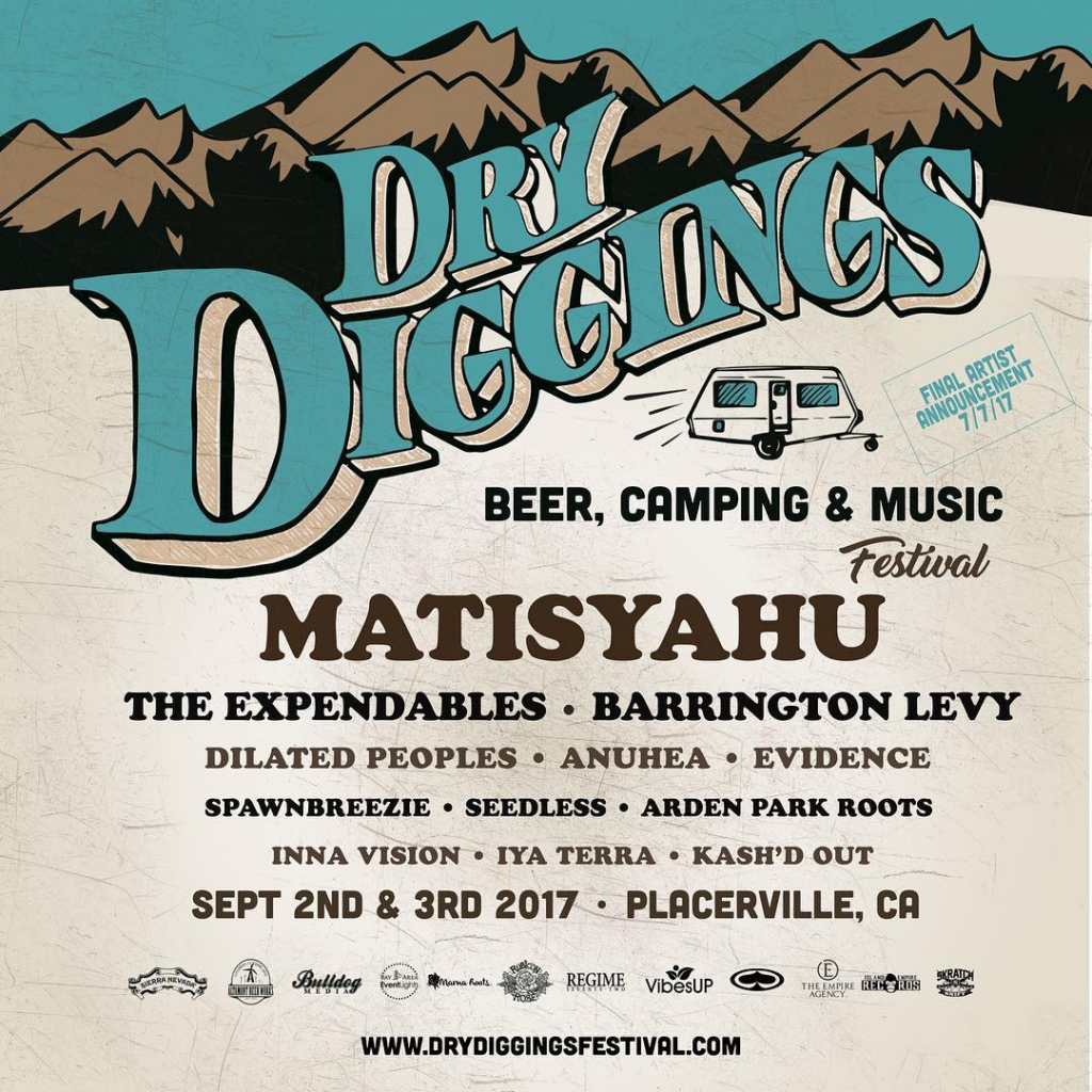 SEPT 2ND & 3RD DILATED PEOPLES AT THE DRY DIGGINGS MUSIC FESTIVAL